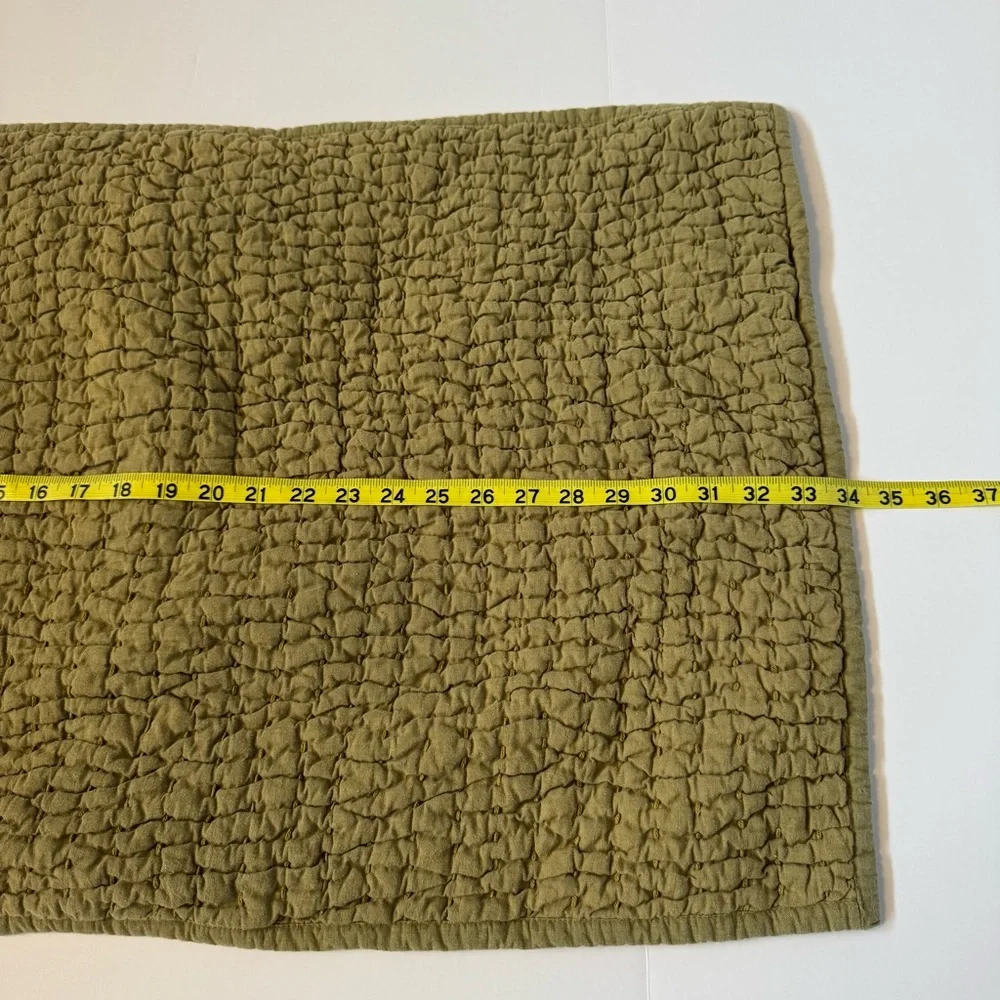 Quince European Linen Cotton Stitch Pillow Sham Set